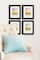 4 Pack Lifestyles 5" x 7" Black Frame with Mat by Studio Décor®